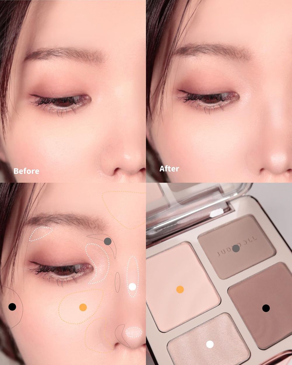 可愛到太犯規！橘朵打亮修容盤聯名Care Bears，全網激推「立體造山神器」換上療癒熊熊限量外殼，只在這裡買得到！-8