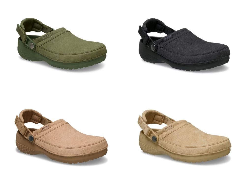 Crocs洞洞鞋又來逼人花錢了！新款麂皮雲朵拖鞋高級感拉滿、竟還推出「洞洞版」菜籃子包！-5