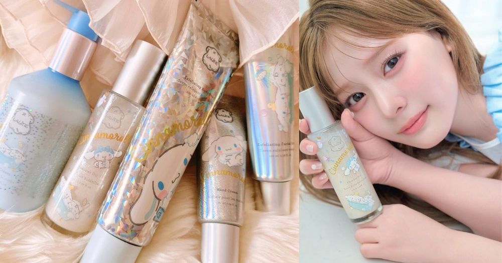 三麗鷗粉絲暴動！大耳狗聯名日本限定「夢幻沐浴時光」系列，療癒覆盆子香草香氣、喜拿＆牛奶包裝，磨砂沐浴露到護手霜都好想要！-1