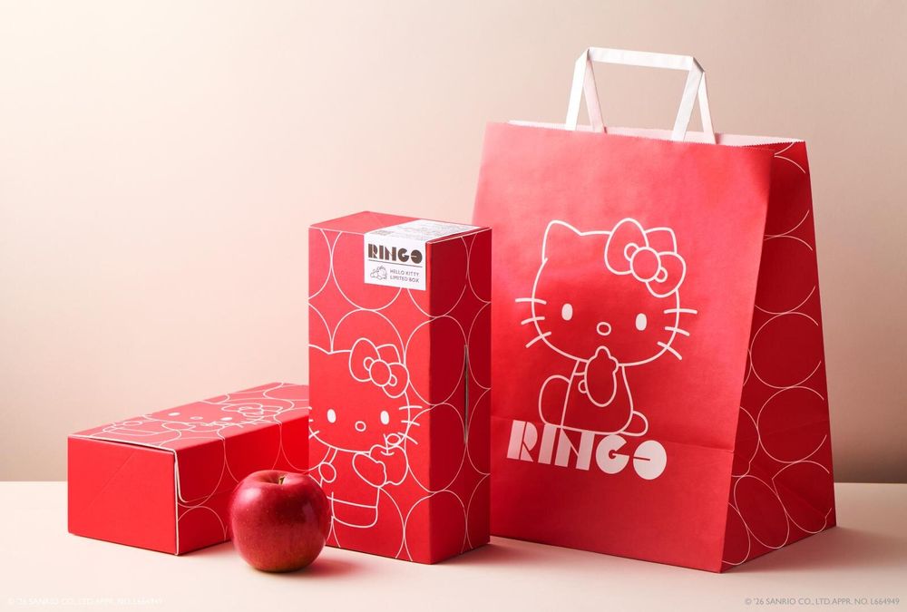 日本開賣Hello Kitty聯名蘋果派！「蝴蝶結千層派」四款萌翻甜點必吃、還有超可愛Kitty保溫袋要買！-6