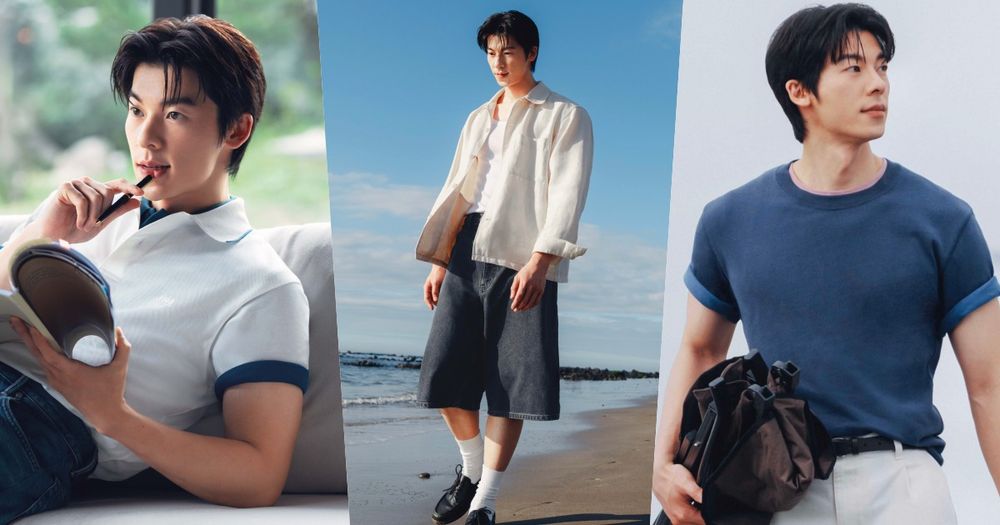 新桌布有了！許光漢最新UNIQLO畫報曝光！「夏日男友風」帥到眼冒愛心、整套兩千多就能收！-1