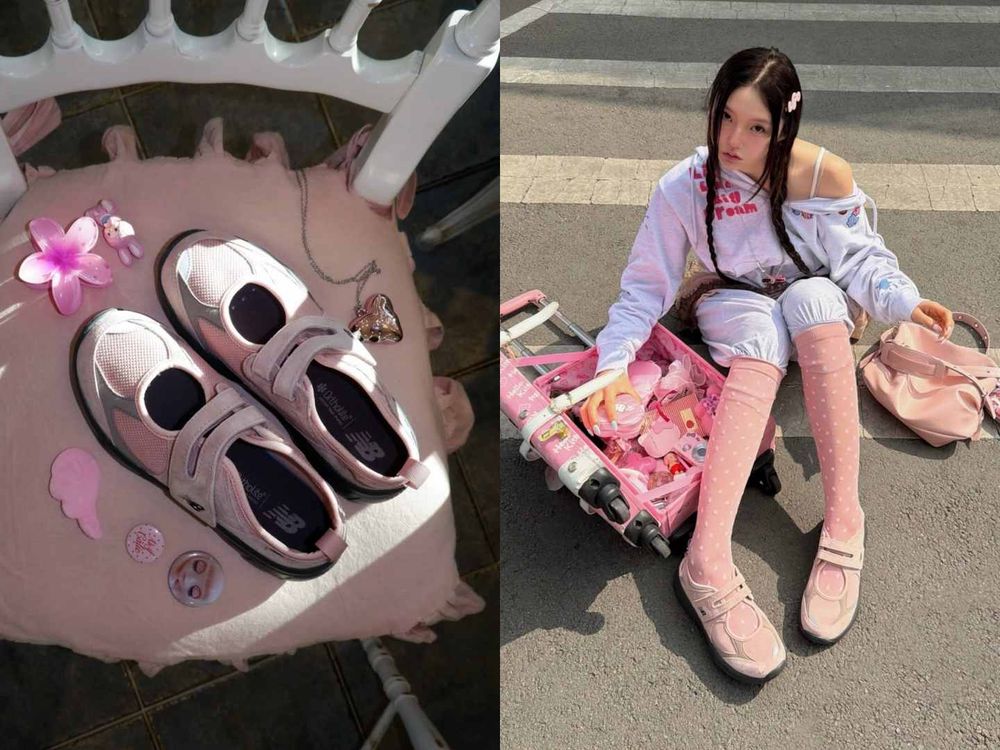 開賣即秒殺！New Balance爆款瑪莉珍鞋上新！新色「牡丹粉」美爆、韓妞社群狂洗版！-3