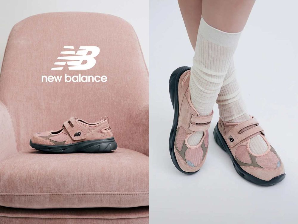 開賣即秒殺！New Balance爆款瑪莉珍鞋上新！新色「牡丹粉」美爆、韓妞社群狂洗版！-4