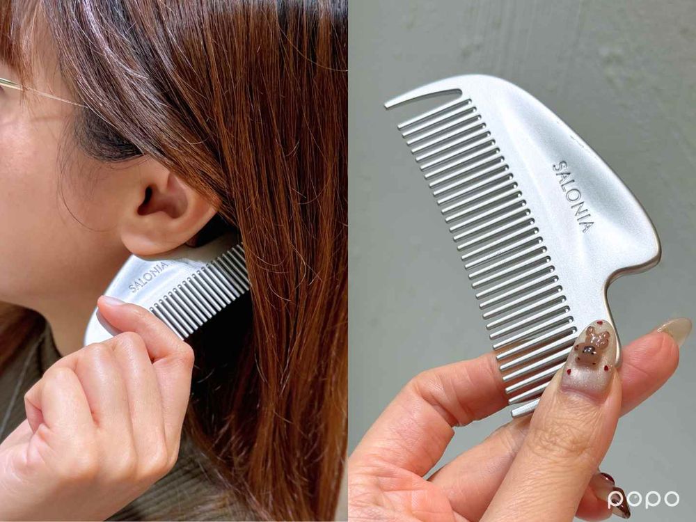 脆友大推SALONIA小資女必備神梳！網友洗版讚：根本ReFa平替，毛躁髮一梳直順亮到爆！-3