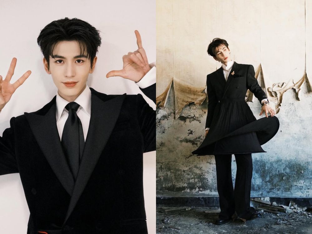 侯爺夫人來報到！陸劇《逐玉》張凌赫脫下古裝、私服也帥到心臟停止！190公分漫畫比例太驚人！-6