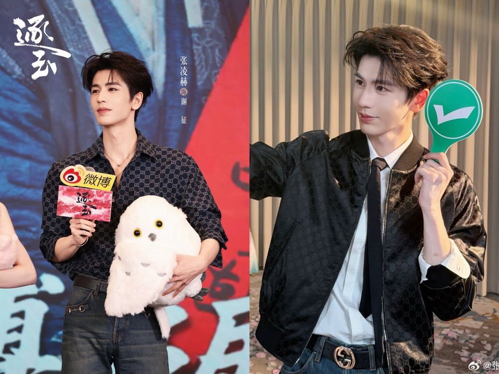 侯爺夫人來報到！陸劇《逐玉》張凌赫脫下古裝、私服也帥到心臟停止！190公分漫畫比例太驚人！-15