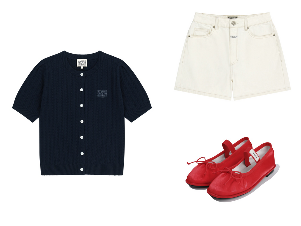 M+FG超愛高允貞！新廣告化身「夏季女神」AI級美貌再現！針織上衣、小紅鞋想照單全收！-3