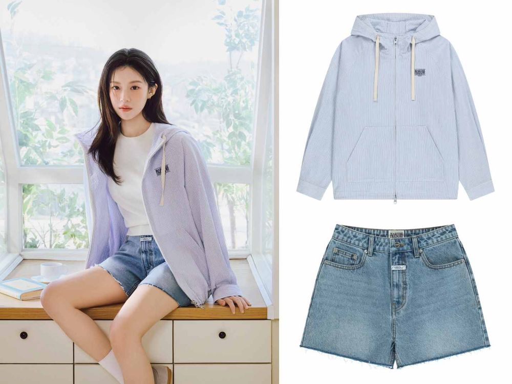 M+FG超愛高允貞！新廣告化身「夏季女神」AI級美貌再現！針織上衣、小紅鞋想照單全收！-4