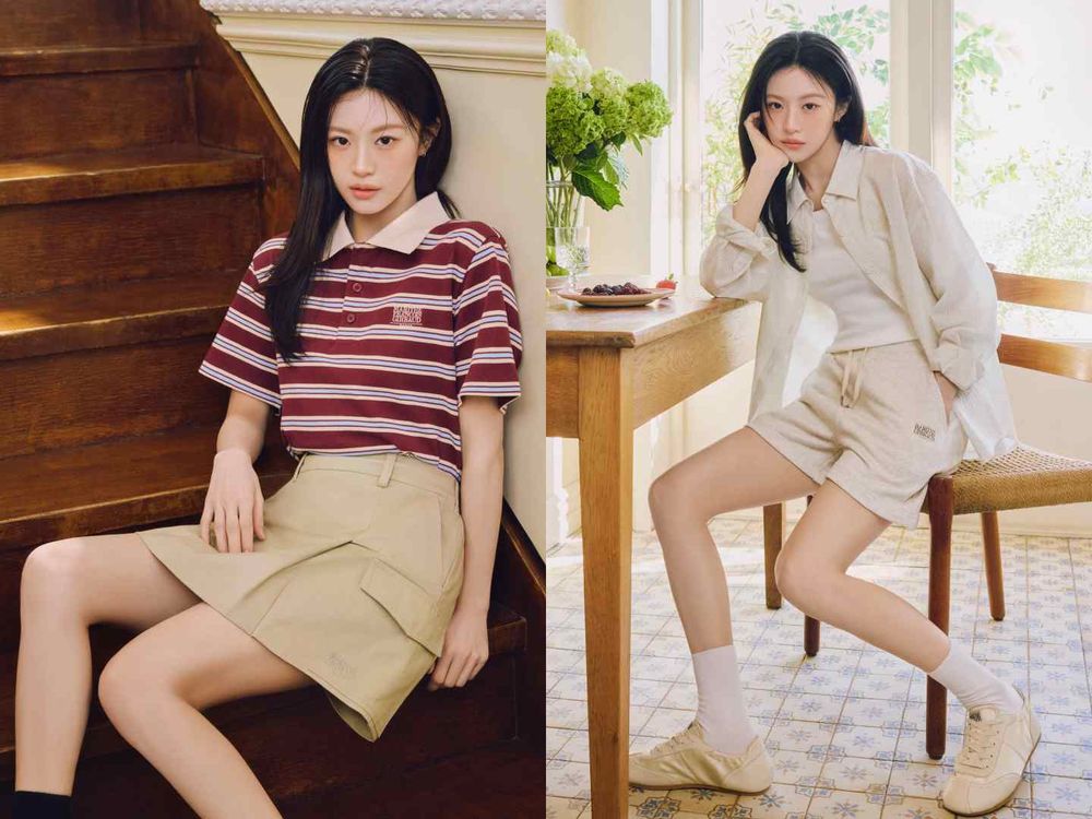 M+FG超愛高允貞！新廣告化身「夏季女神」AI級美貌再現！針織上衣、小紅鞋想照單全收！-7