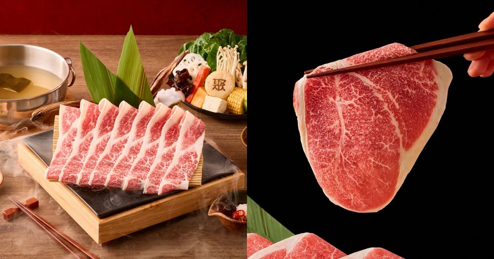 免出國就能吃日本牛！聚日式鍋物「日本國產牛雪花&牛霜降」肉質超鮮甜、點套餐還免費送肉肉！-1