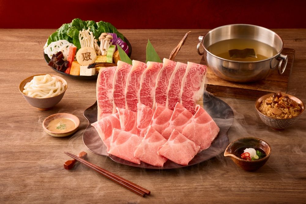 免出國就能吃日本牛！聚日式鍋物「日本國產牛雪花&牛霜降」肉質超鮮甜、點套餐還免費送肉肉！-5