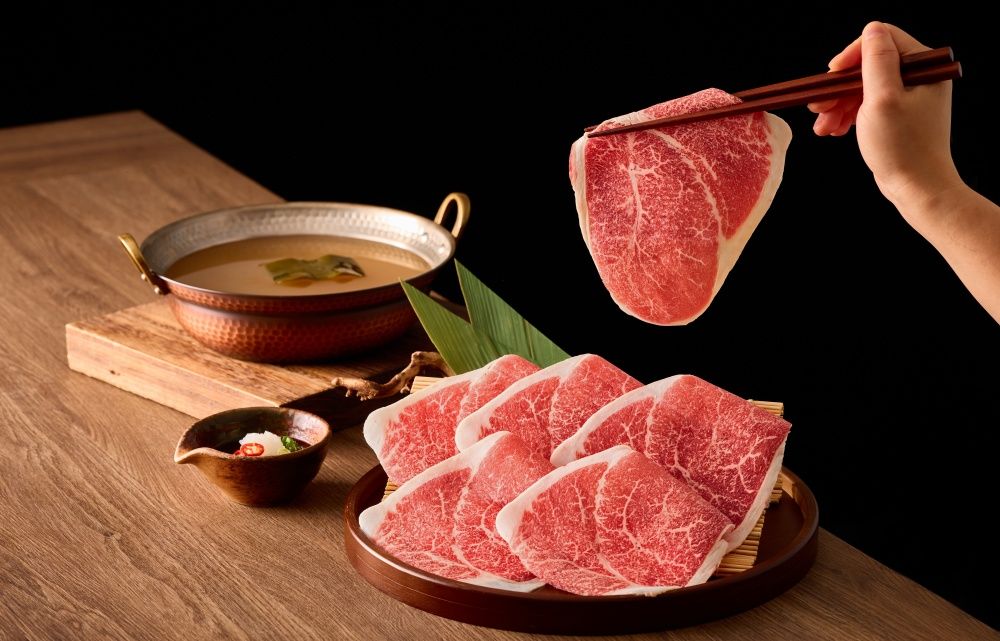 免出國就能吃日本牛！聚日式鍋物「日本國產牛雪花&牛霜降」肉質超鮮甜、點套餐還免費送肉肉！-2