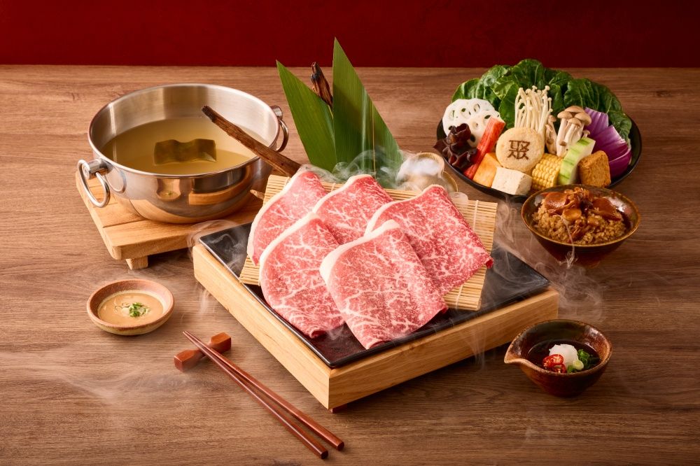 免出國就能吃日本牛！聚日式鍋物「日本國產牛雪花&牛霜降」肉質超鮮甜、點套餐還免費送肉肉！-4