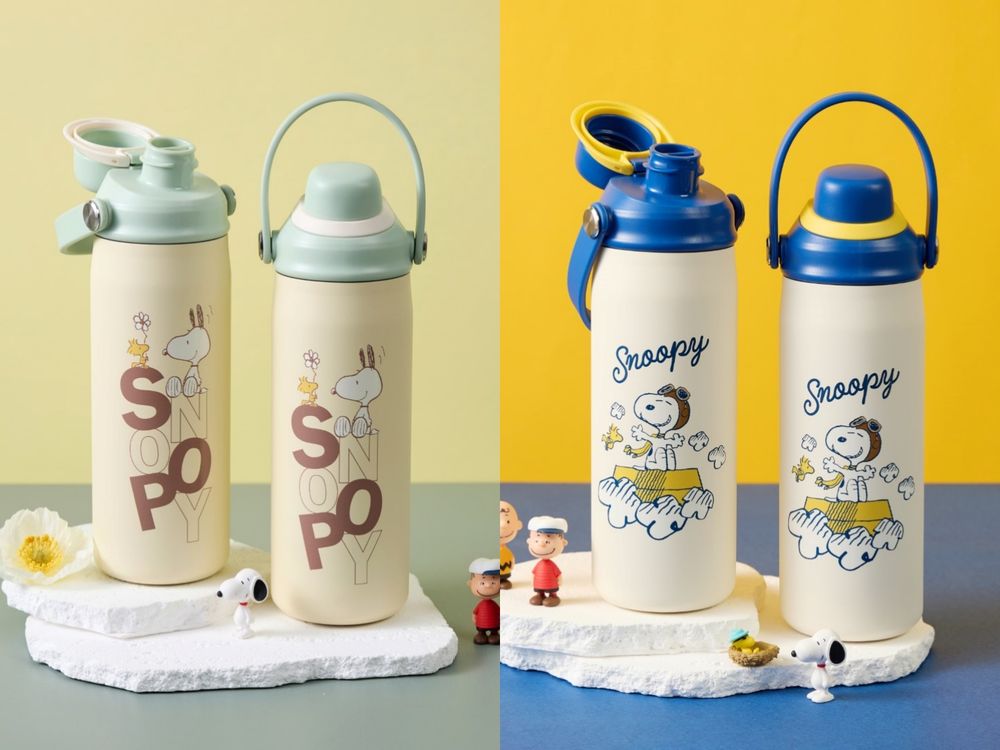 康寧餐具史努比聯名新品太可愛！「西瓜史努比玻璃水壺、打網球史努比水杯」全都想要！-2
