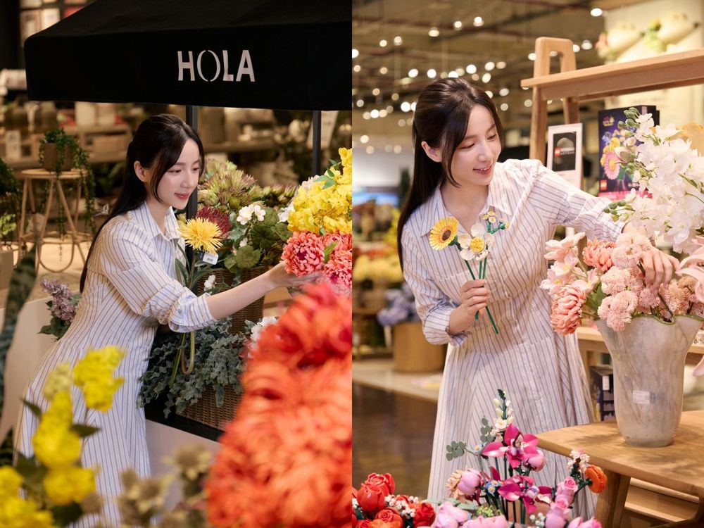 HOLA限時化身超美花市？限定花藝課讓你將「羊毛氈花、樂高花、鉤針花」自由混搭打造專屬春日花束！-7