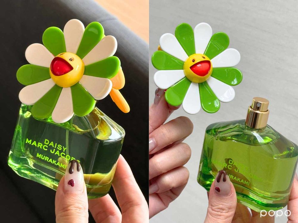 MARC JACOBS雛菊香水聯名村上隆太犯規！四色花花宇宙直接收編，甜果、奶香、清新香味，一次全中！-5