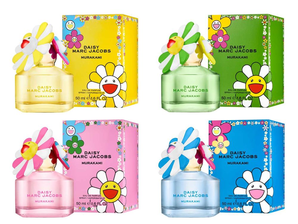 MARC JACOBS雛菊香水聯名村上隆太犯規！四色花花宇宙直接收編，甜果、奶香、清新香味，一次全中！-14