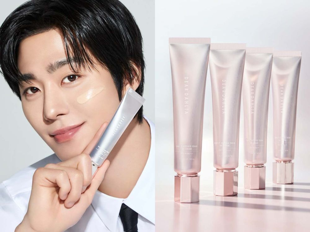 安孝燮拿下純素彩妝DEAR DAHLIA全球代言！同款韓系光澤素顏霜＋染唇釉未上先爆、直接躍升精品高級臉！-3