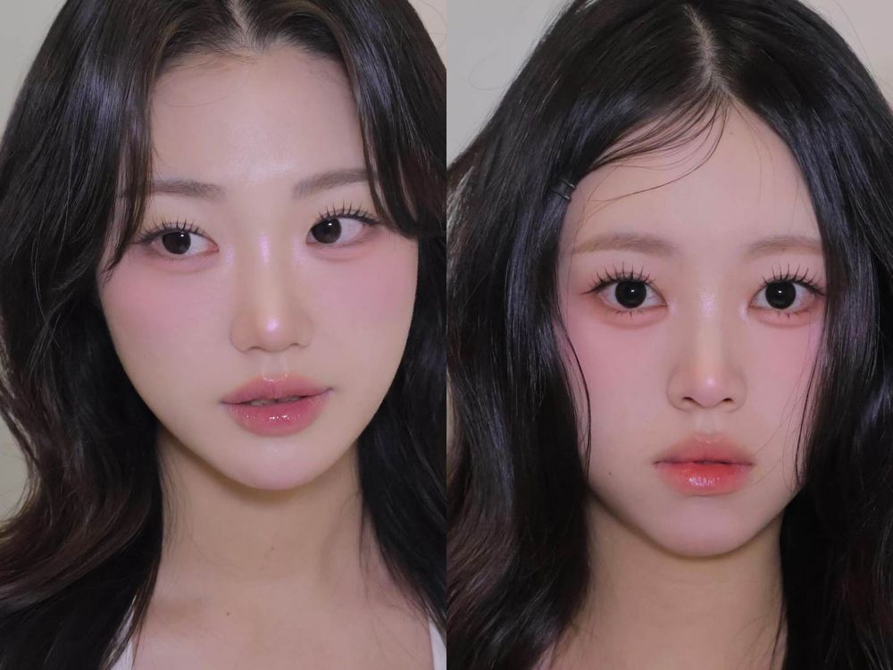 Karina、Anna帶起頰彩趨勢！2026韓國最夯「蜜瓜奶杏＆冷調粉」腮紅畫法解析，提升膚質、好氣色，自帶精緻AI感！-6