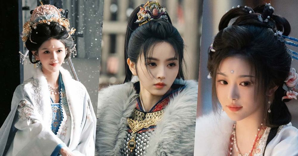 《逐玉》女星顏值集體封神！田曦薇瘦身不瘦胸、孔雪兒陸娛認證髮量王者，從女主到女配、都是巔峰AI級美顏！-1