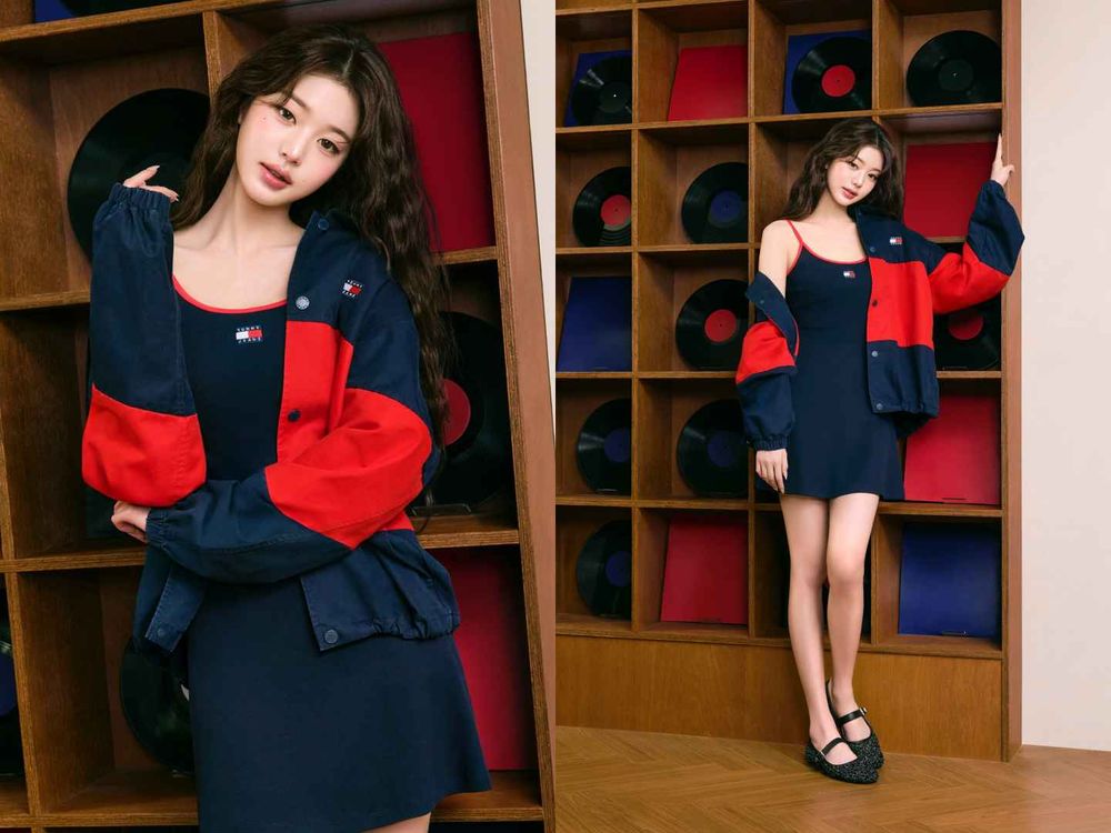 春日女神降臨！張員瑛最新TOMMY JEANS美照來了！逆天長腿太不科學、隨便一站就是畫報！-4