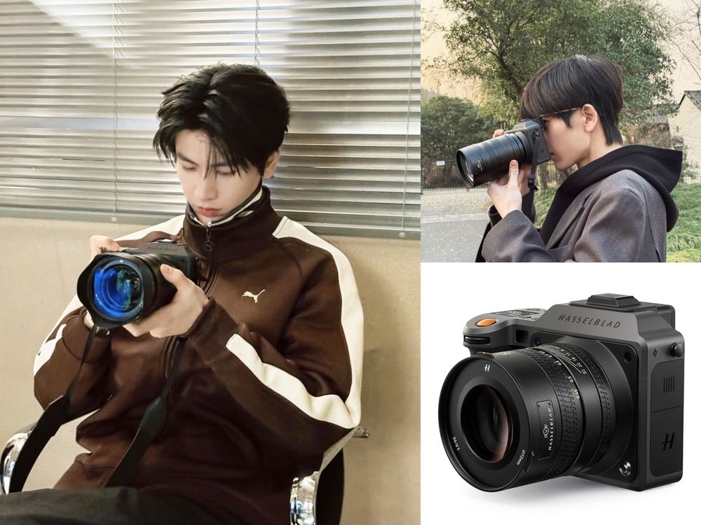 《逐玉》張凌赫根本斜槓攝影師！愛用同款4大相機找到了、「這款」橄欖綠相機美到像藝術品！-1