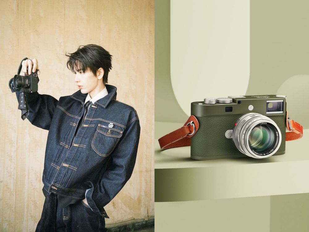 《逐玉》張凌赫根本斜槓攝影師！愛用同款4大相機找到了、「這款」橄欖綠相機美到像藝術品！-4