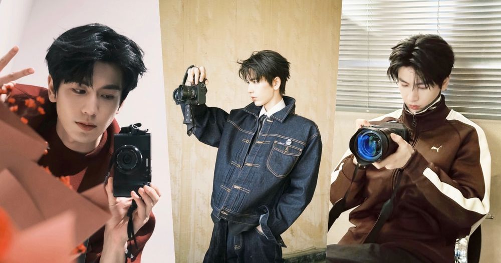 《逐玉》張凌赫根本斜槓攝影師！愛用同款4大相機找到了、「這款」橄欖綠相機美到像藝術品！-8