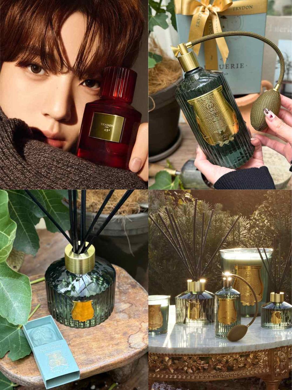 韓維辰愛用香氛品牌「TRUDON」無花果新香抵台，空氣、土壤、木質香全網瘋搜！-0