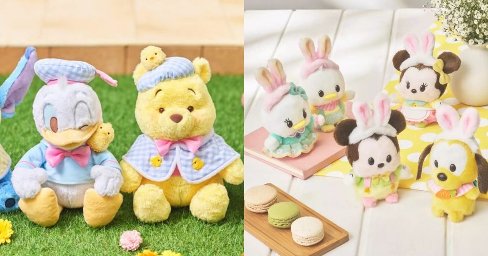 日本迪士尼2026春季限定周邊太可愛！「格紋披風小熊維尼玩偶、兔兔變裝唐老鴨」全都太想買！-1