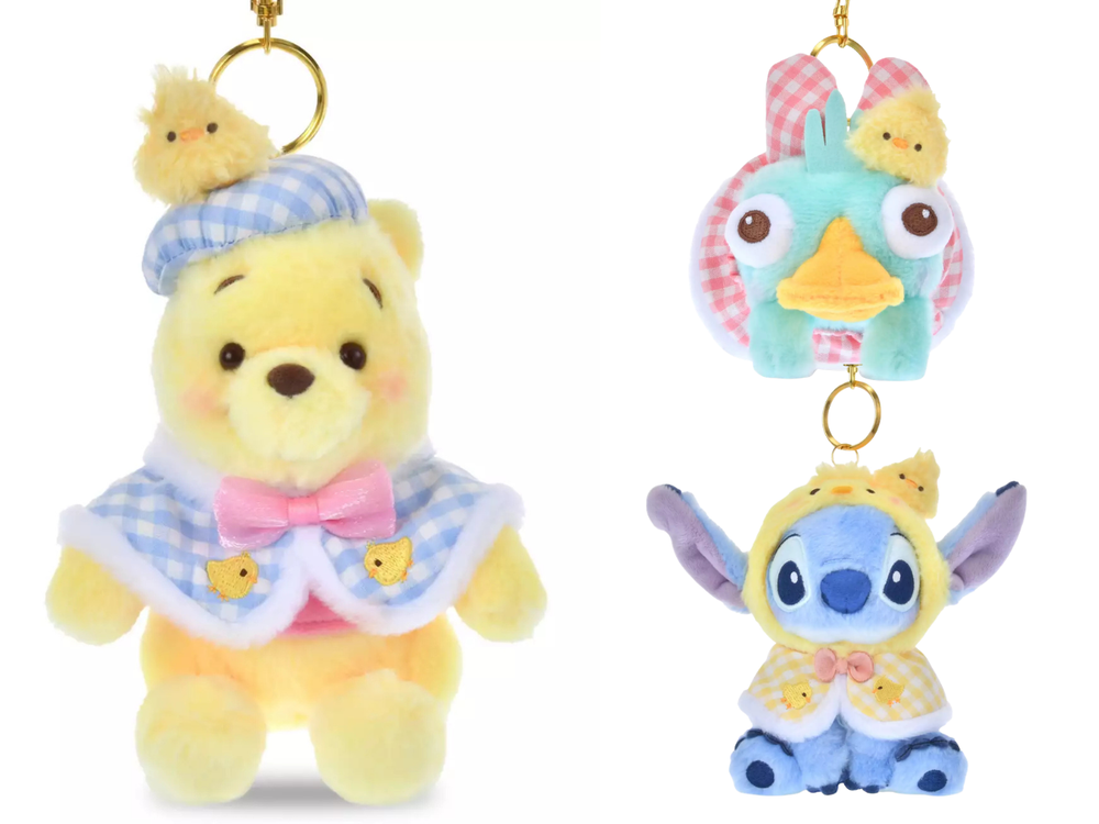 日本迪士尼2026春季限定周邊太可愛！「格紋披風小熊維尼玩偶、兔兔變裝唐老鴨」全都太想買！-5