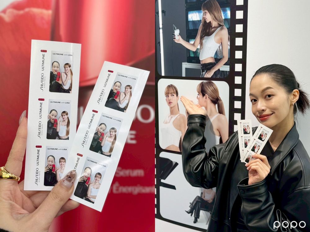 BLACKPINK LISA驚喜現身台北信義區！資生堂國際櫃巡迴快閃中，免費跟LISA拍貼機合照，還有簽名小禮等你搜集！-6