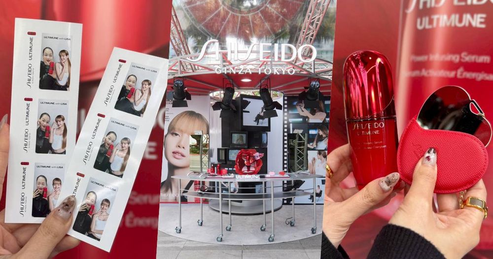 BLACKPINK LISA驚喜現身台北信義區！資生堂國際櫃巡迴快閃中，免費跟LISA拍貼機合照，還有簽名小禮等你搜集！-1