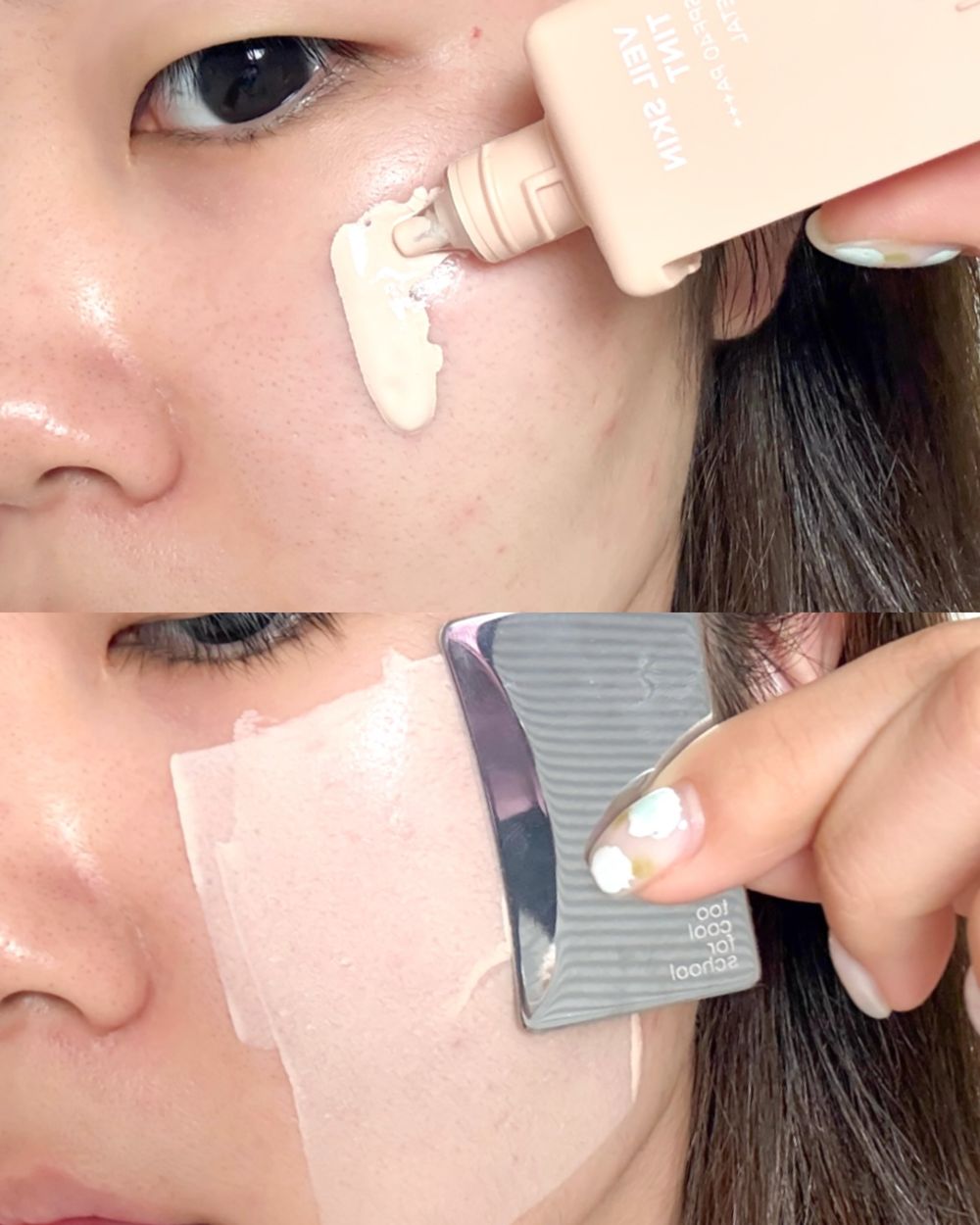 韓女上半年最期待底妝就是它！too cool for school刮刀粉底「半層妝感＋原生肌光澤」，未開賣熱度直衝第一！-8