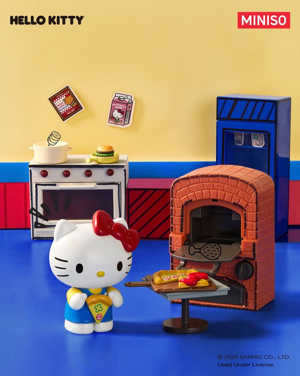 Hello Kitty復古餐館公仔盲盒來了！超可愛「凱蒂貓漢堡、飲料機Kitty」每隻都想帶回家！-7