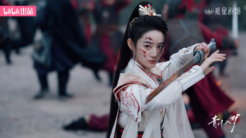 盤點8位陸劇女演員女將軍造型！李沁又颯又美，田曦薇、趙露思甜妹反差感！-12