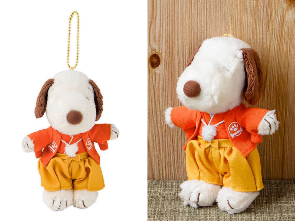 日本開賣和服系列史努比玩偶周邊！「橘和服+黃袴史努比、紫和服+灰袴查理布朗」全都可愛發瘋！-3