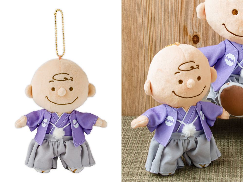 日本開賣和服系列史努比玩偶周邊！「橘和服+黃袴史努比、紫和服+灰袴查理布朗」全都可愛發瘋！-7