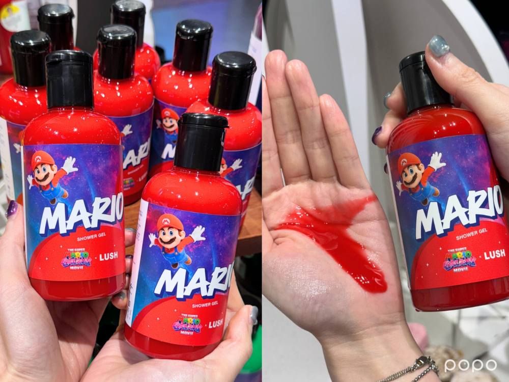LUSH聯名《超級瑪利歐銀河電影版》可愛失控！耀西蛋藏驚喜、奇可果凍會晃、碧姬公主王冠皂＋問號方塊必收！-9