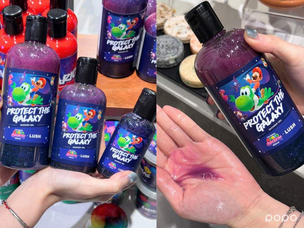 LUSH聯名《超級瑪利歐銀河電影版》可愛失控！耀西蛋藏驚喜、奇可果凍會晃、碧姬公主王冠皂＋問號方塊必收！-7