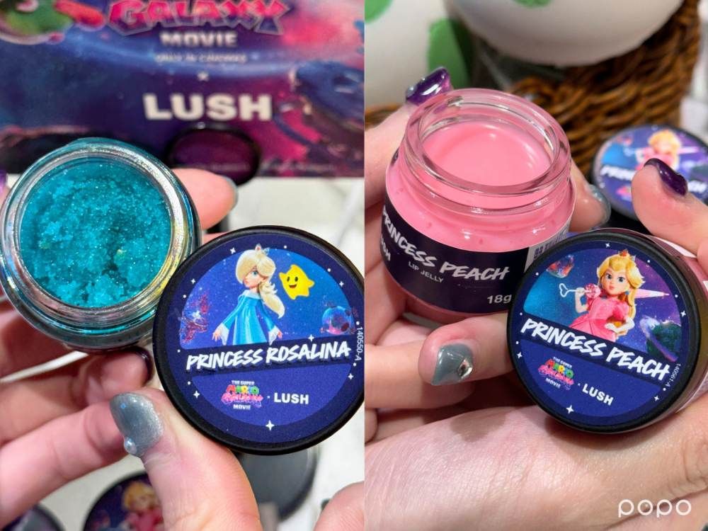 LUSH聯名《超級瑪利歐銀河電影版》可愛失控！耀西蛋藏驚喜、奇可果凍會晃、碧姬公主王冠皂＋問號方塊必收！-12