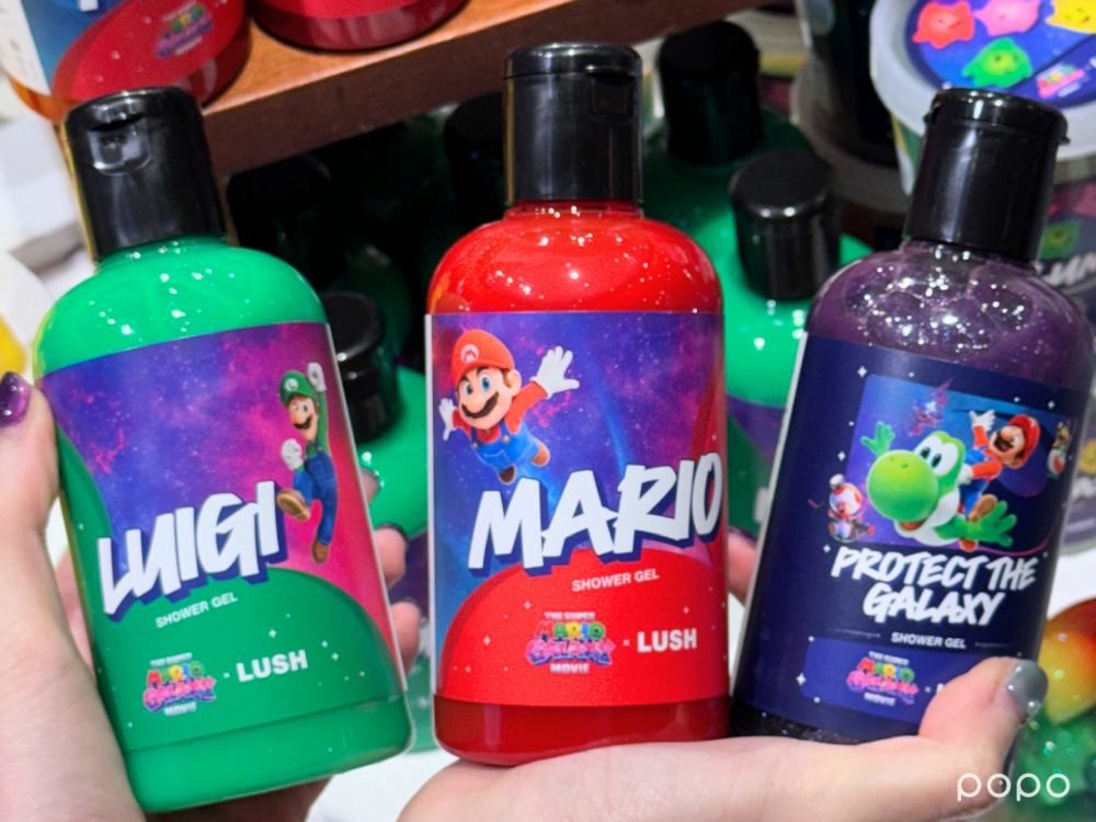 LUSH聯名《超級瑪利歐銀河電影版》可愛失控！耀西蛋藏驚喜、奇可果凍會晃、碧姬公主王冠皂＋問號方塊必收！-10