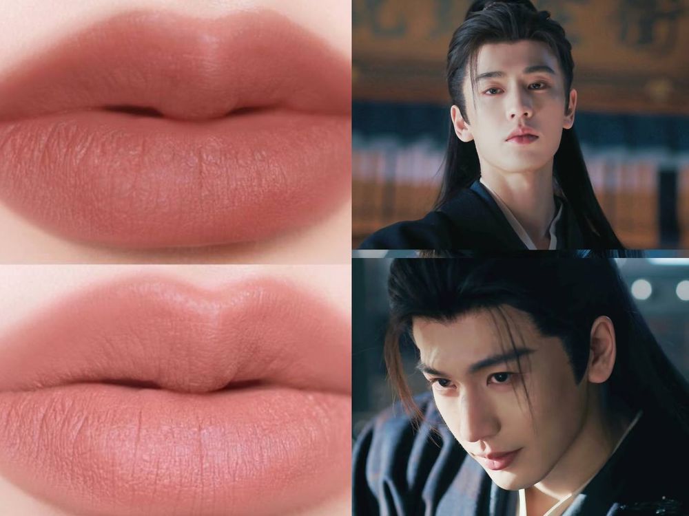 《逐玉》張凌赫唇色太犯規！從豆沙霧唇到無花果水光全被問爆，武安侯同款唇膏色號一次收！-10