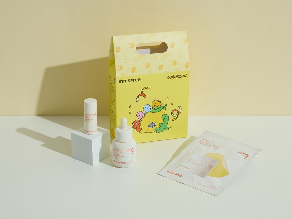 珉奎愛用「維他命C精華」推出JOGUMAN小腕龍聯名組！滿額贈超可愛擦手巾、造型地墊，錯過會後悔！-5