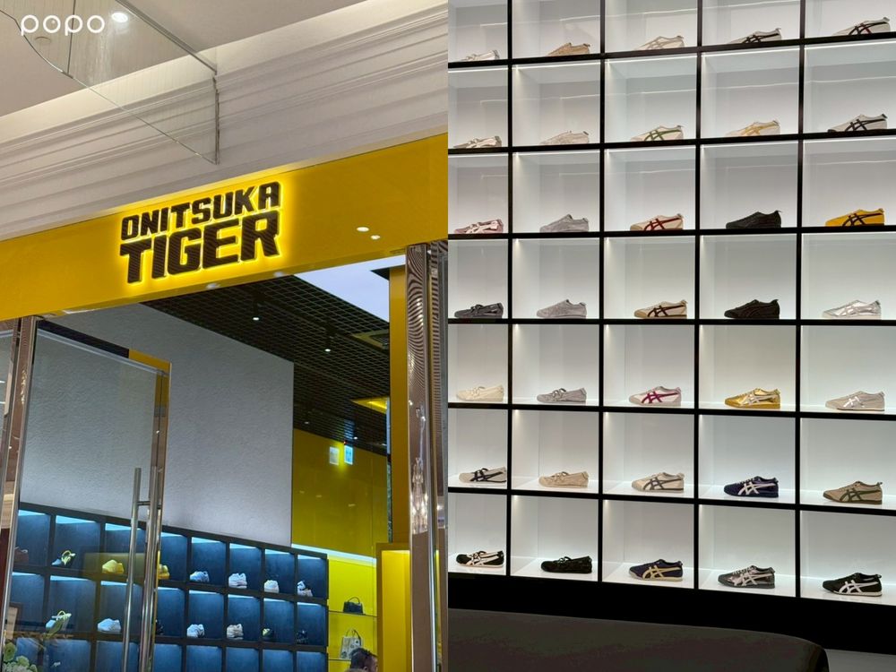 比日本還狂？鬼塚虎「全台最大間」超豪華店面來了！巨型鞋牆「瑪莉珍、薄底鞋」爆款通通有！-16