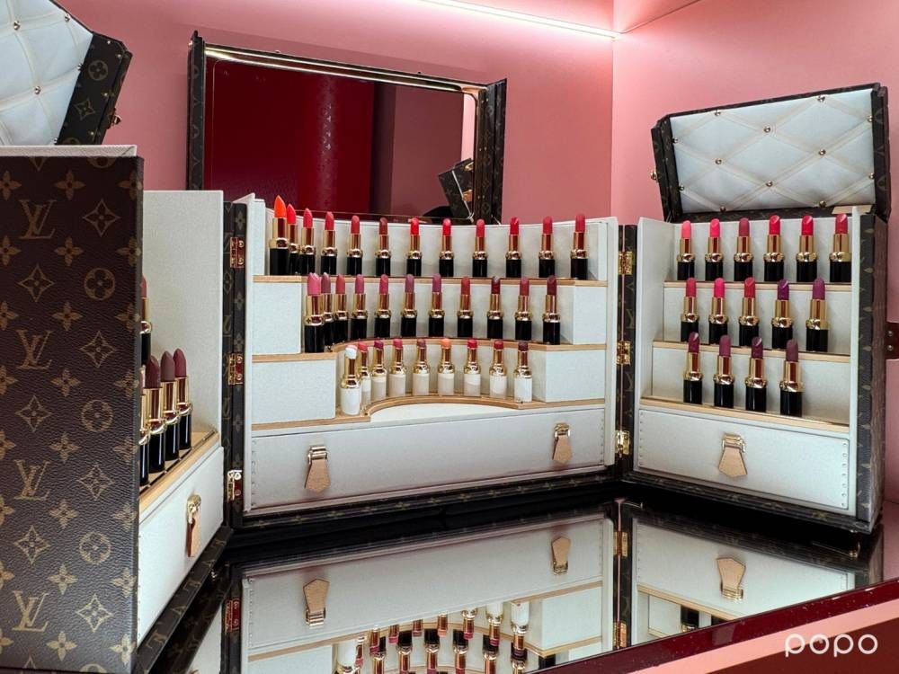 全台首間LV彩妝空間太狂！從試妝到拍貼一次搞定、明星同款直接列入必逛清單！-3