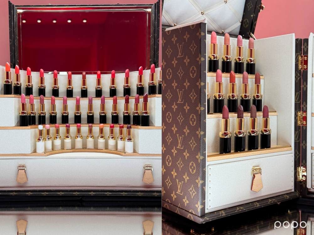 全台首間LV彩妝空間太狂！從試妝到拍貼一次搞定、明星同款直接列入必逛清單！-4