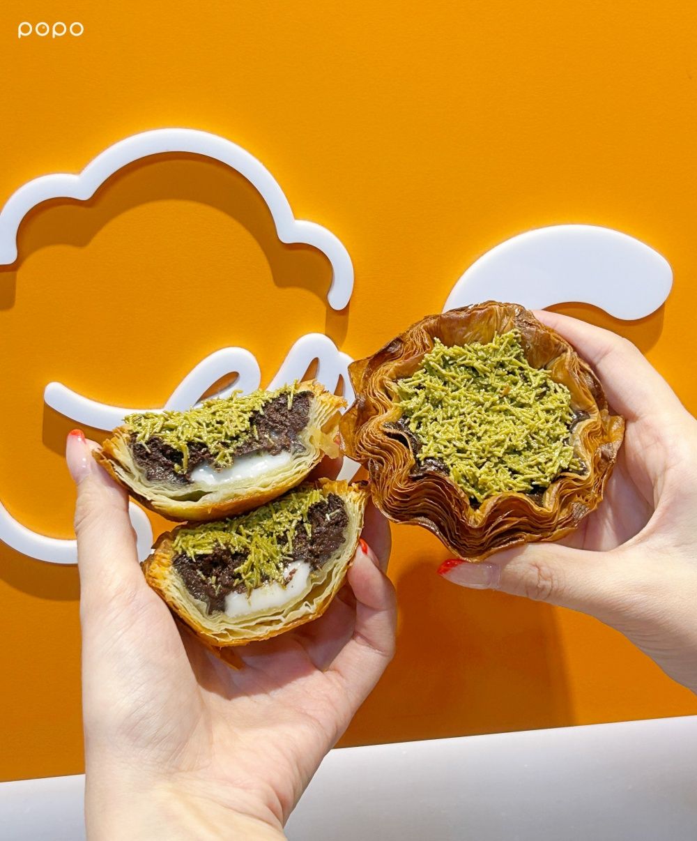 2026杜拜巧克力甜點新品懶人包！COMEME「杜拜巧克力蛋塔」、拉亞「開心果巧克力貝果」全都想吃！-13