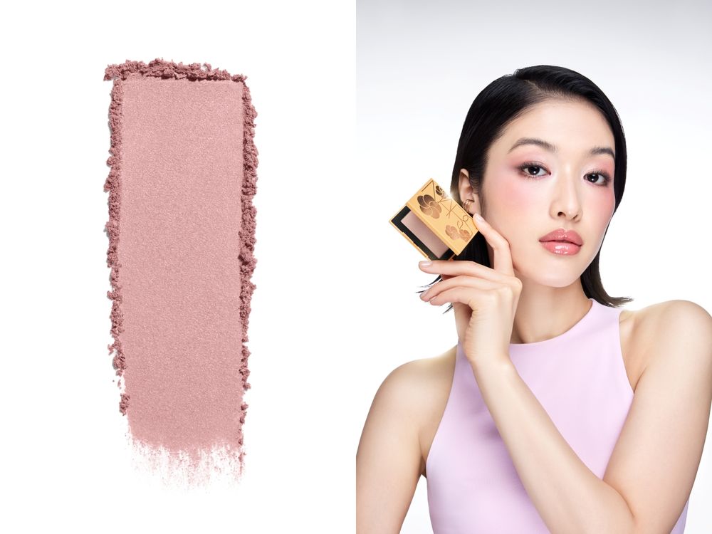 NARS春夏限定「2026妝點花漾系列」帶來桃花運！小光圈氣墊、小白餅換上奢華粉金外殼＋花卉剪影，嫩唇露新色美出天際！-9