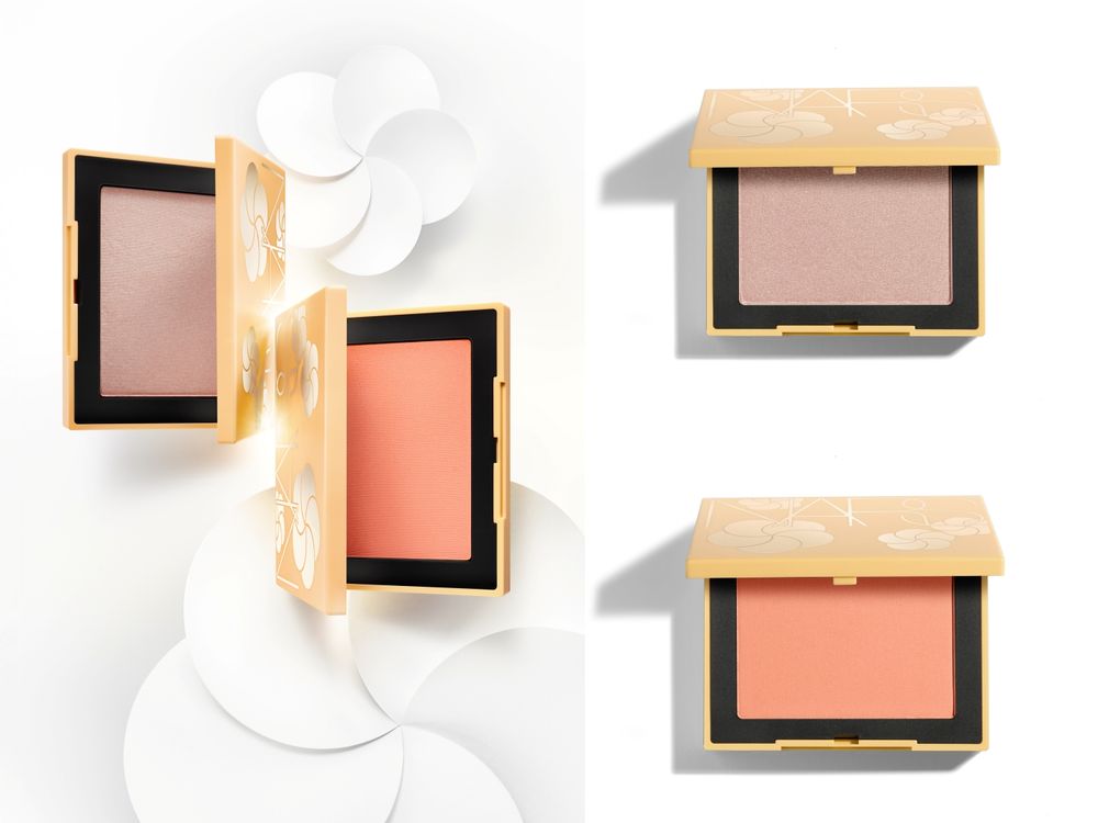 NARS春夏限定「2026妝點花漾系列」帶來桃花運！小光圈氣墊、小白餅換上奢華粉金外殼＋花卉剪影，嫩唇露新色美出天際！-3
